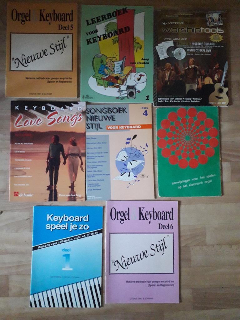 Bladmuziek voor orgel en keyboard, Muziek en Instrumenten, Bladmuziek, Verzenden, Gebruikt, Overige soorten, Piano