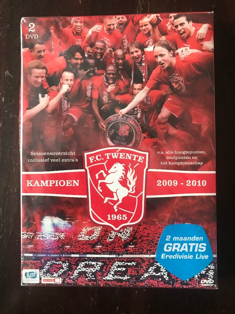 FC Twente Kampioen 2010 Working on a Dream (2 DVD Box) nieuw, Ophalen of Verzenden, Nieuw, F.C. Twente, Overige typen