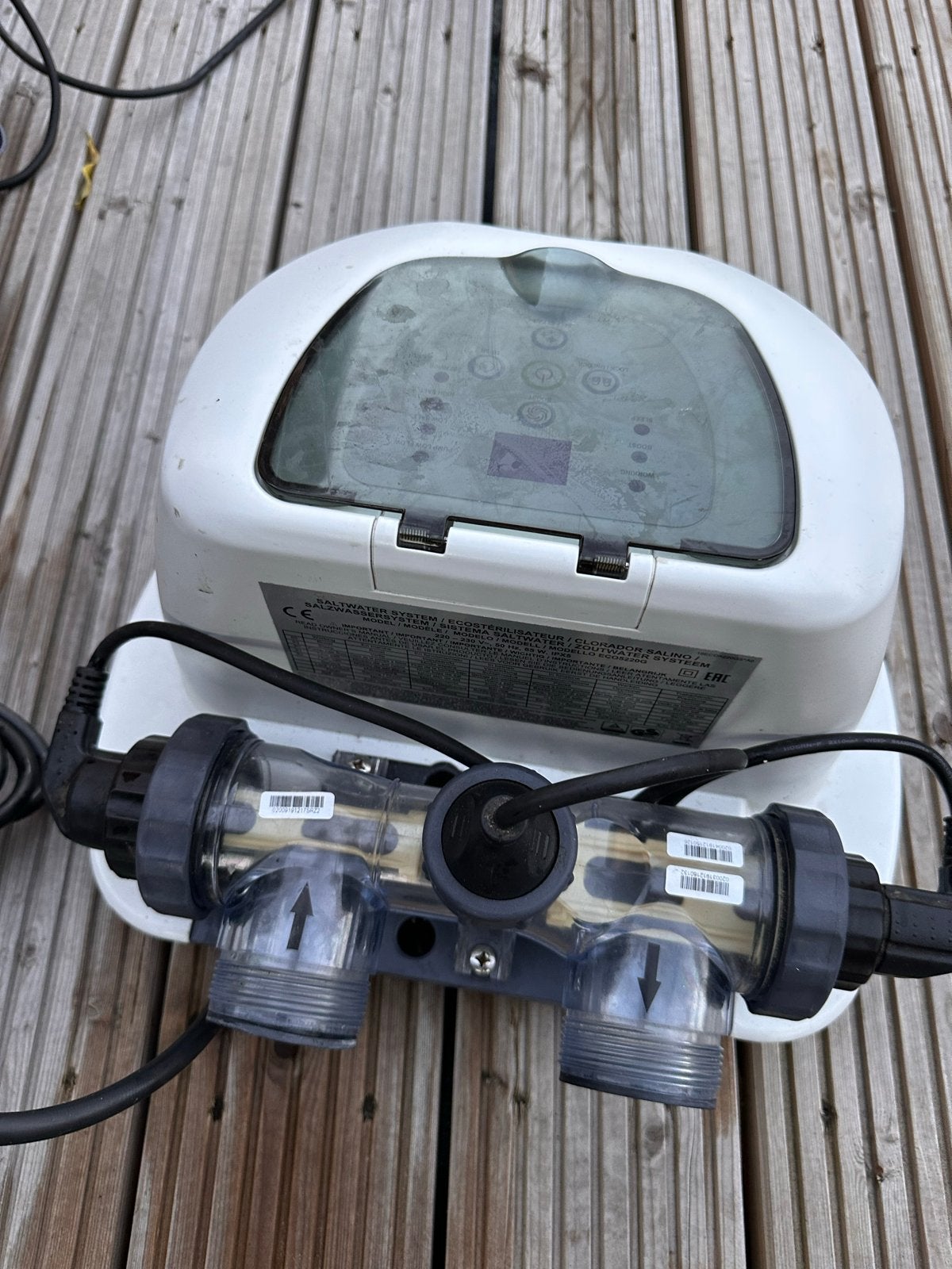 Intex zoutwatersysteem QS500 - ECO5220G, Tuin en Terras, Zwembad-toebehoren, Ophalen, Gebruikt, Overige typen