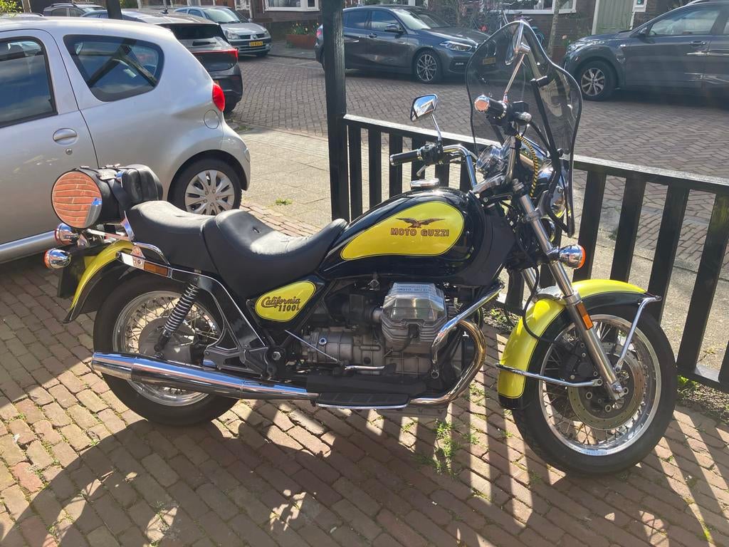 Moto Guzzi California 1100i, Motoren, Cardan-aandrijving, 2 cilinders, Motorrijbewijs A, Gebruikt