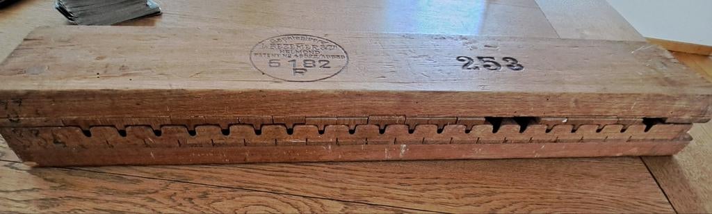 Antieke sigarenmaker mal - Helmond, Ophalen