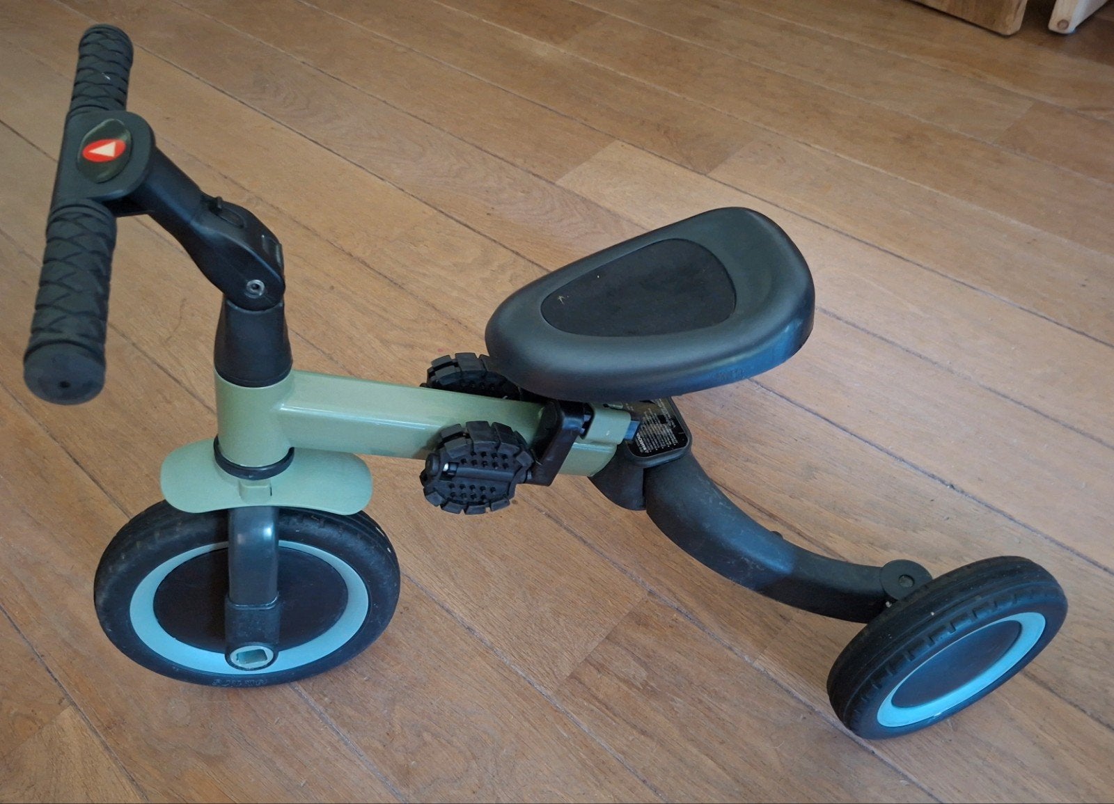 Topmark 4-in-1 Fiets - Loopfiets, Driewieler, Trapfiets, Ophalen of Verzenden, Gebruikt, Loopfiets