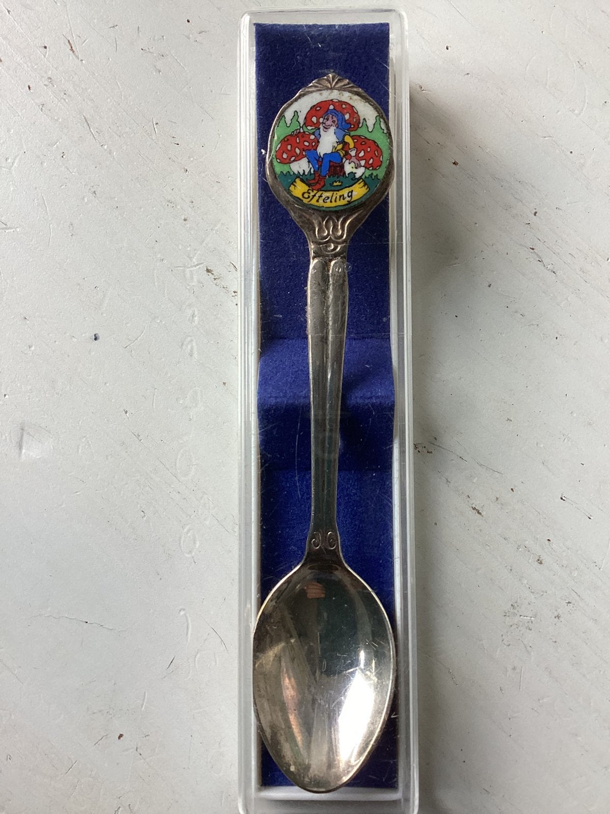 Oud theelepeltje De Efteling (kabouter), Verzenden, Gebruikt, Gebruiksvoorwerp