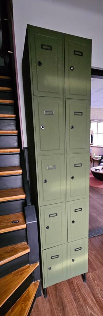 Hoge smalle lockerkast, Ophalen, Gebruikt