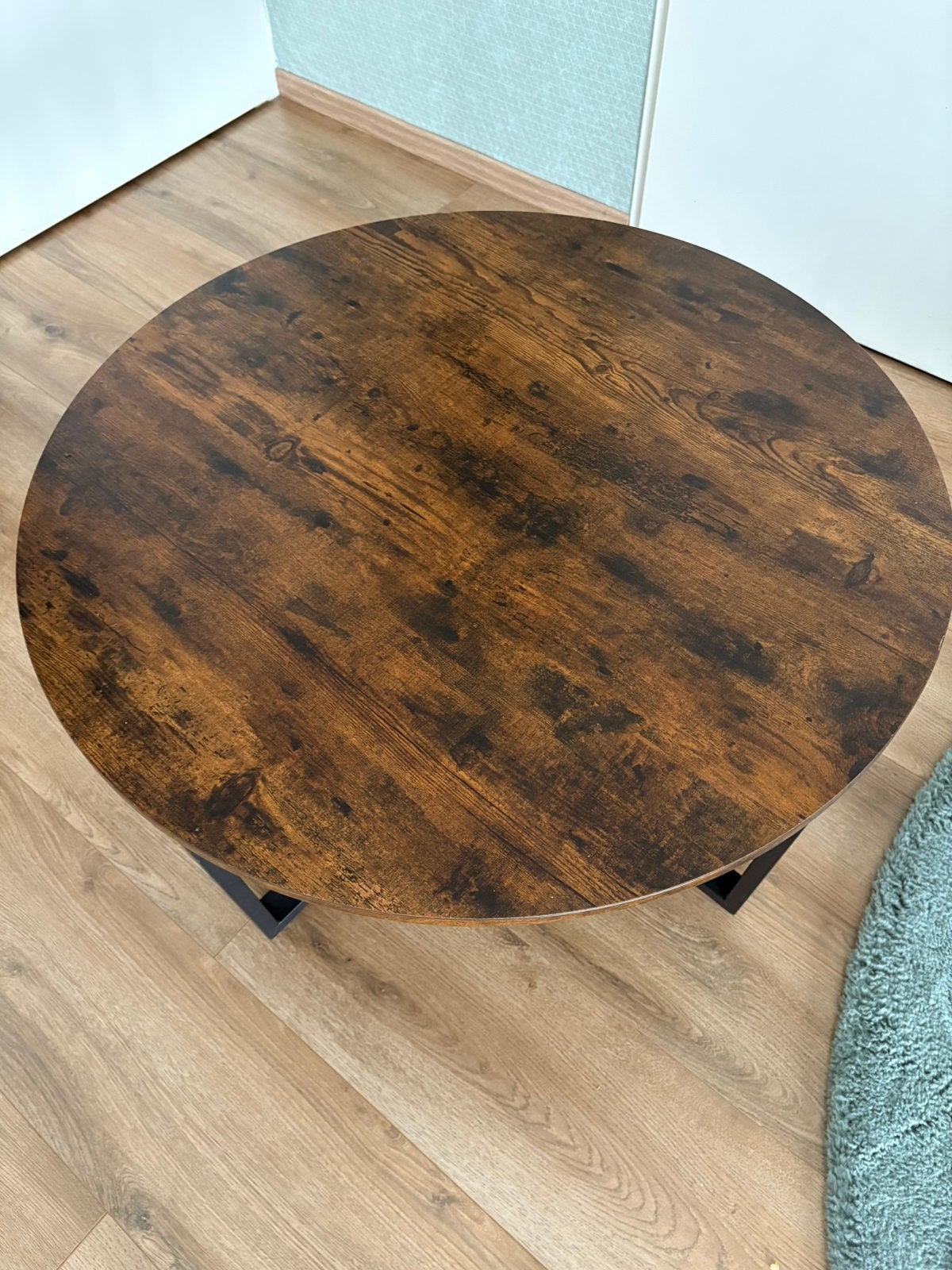 Salontafel, Huis en Inrichting, Tafels | Eettafels, Ophalen, Zo goed als nieuw, Rond, 50 tot 100 cm
