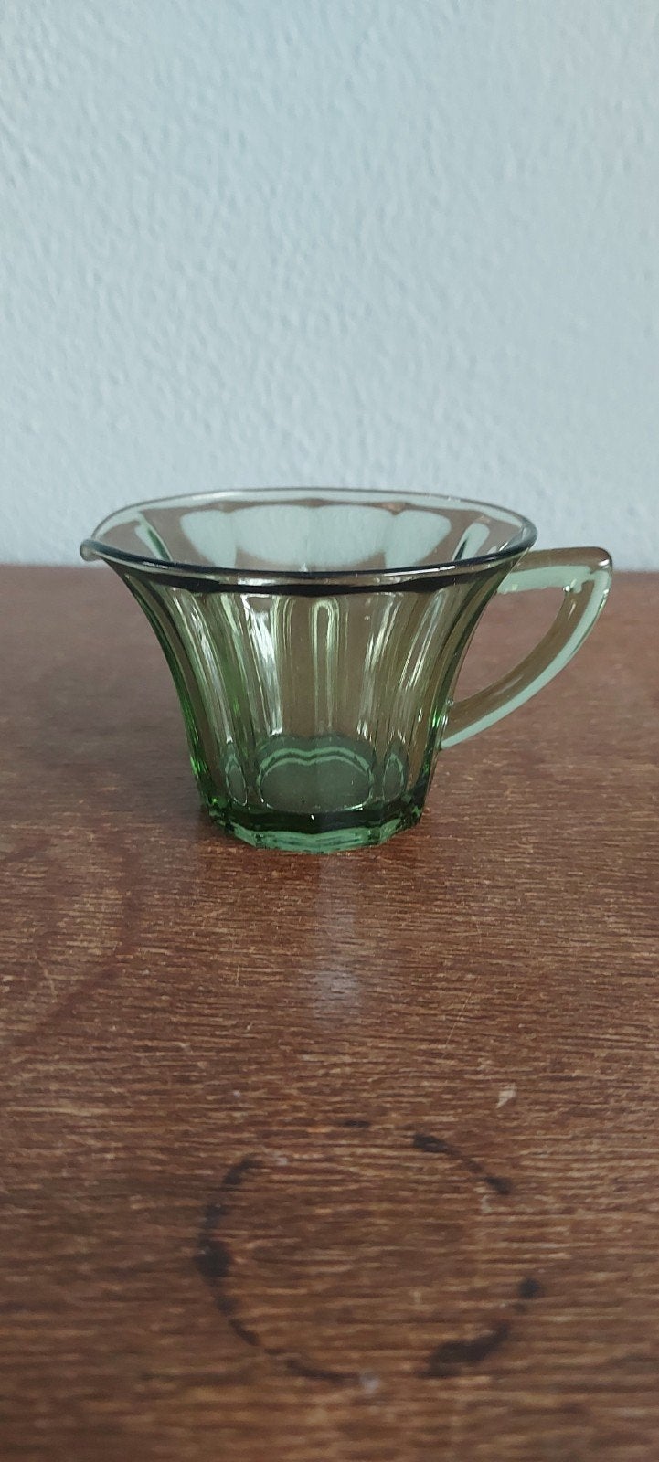 Neerlandia leerdam glas roomkannetje, Antiek en Kunst, Antiek | Glas en Kristal, Ophalen of Verzenden