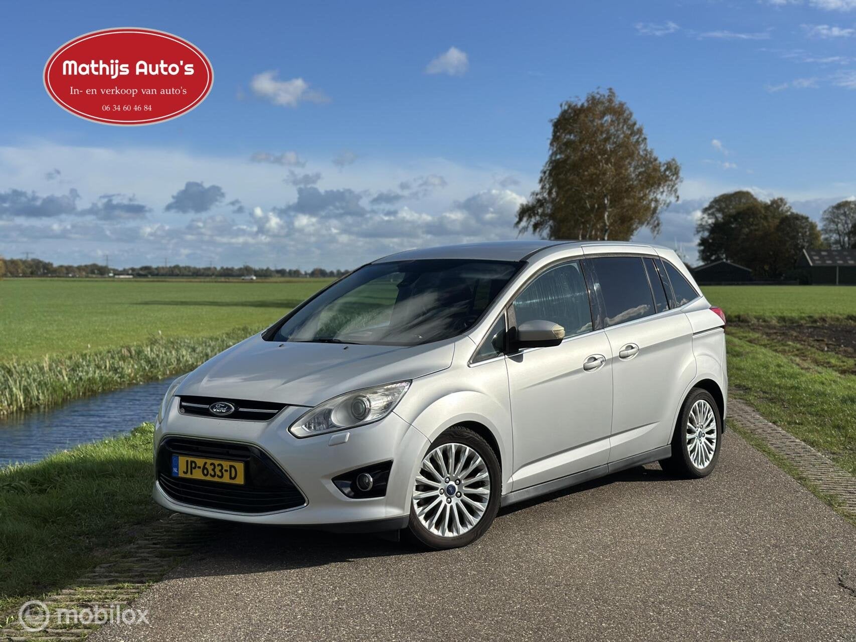 Ford Grand C-Max 1.6 SCTi Titanium motor rookt! Engine smoke, Voorwielaandrijving, 4 cilinders, 150 pk, Automatische klimaatregeling