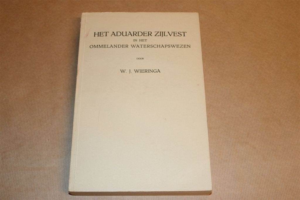 Het Aduarder Zijlvest [1967] — Historisch Proefschrift, Ophalen of Verzenden, Gelezen