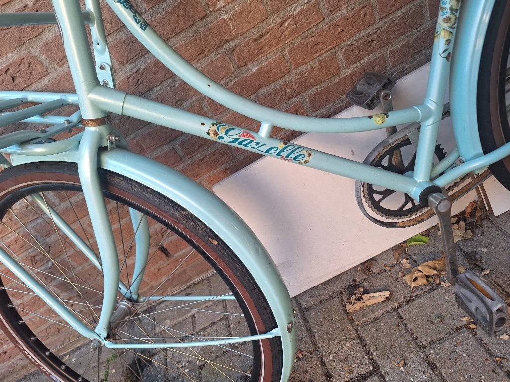 Gazelle damesfiets, Ophalen, Gebruikt, Terugtraprem, Gazelle