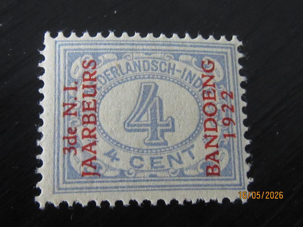 Nico Ned Indie 153 Postfris zonder plakker 1922, Ophalen of Verzenden, Postfris, Nederlands-Indië