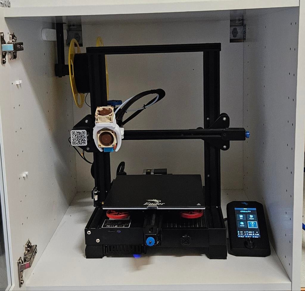 Creality Ender 3v2 3D printer, Computers en Software, 3D Printers, Gebruikt, Filament, Ophalen