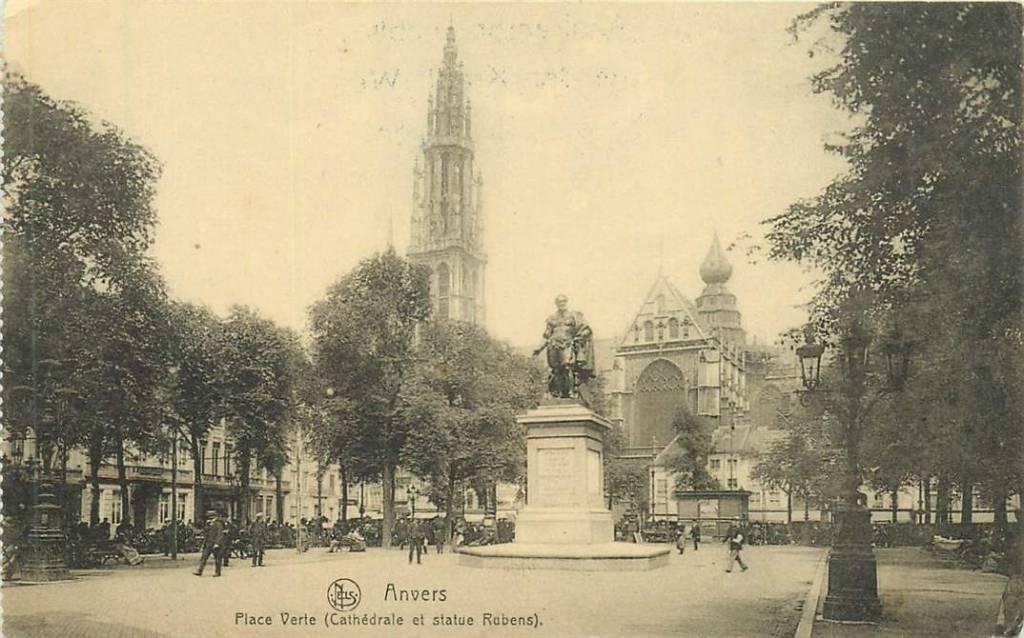 381-355-041 Anvers Place Verte, Verzenden, Voor 1920, Overig Europa