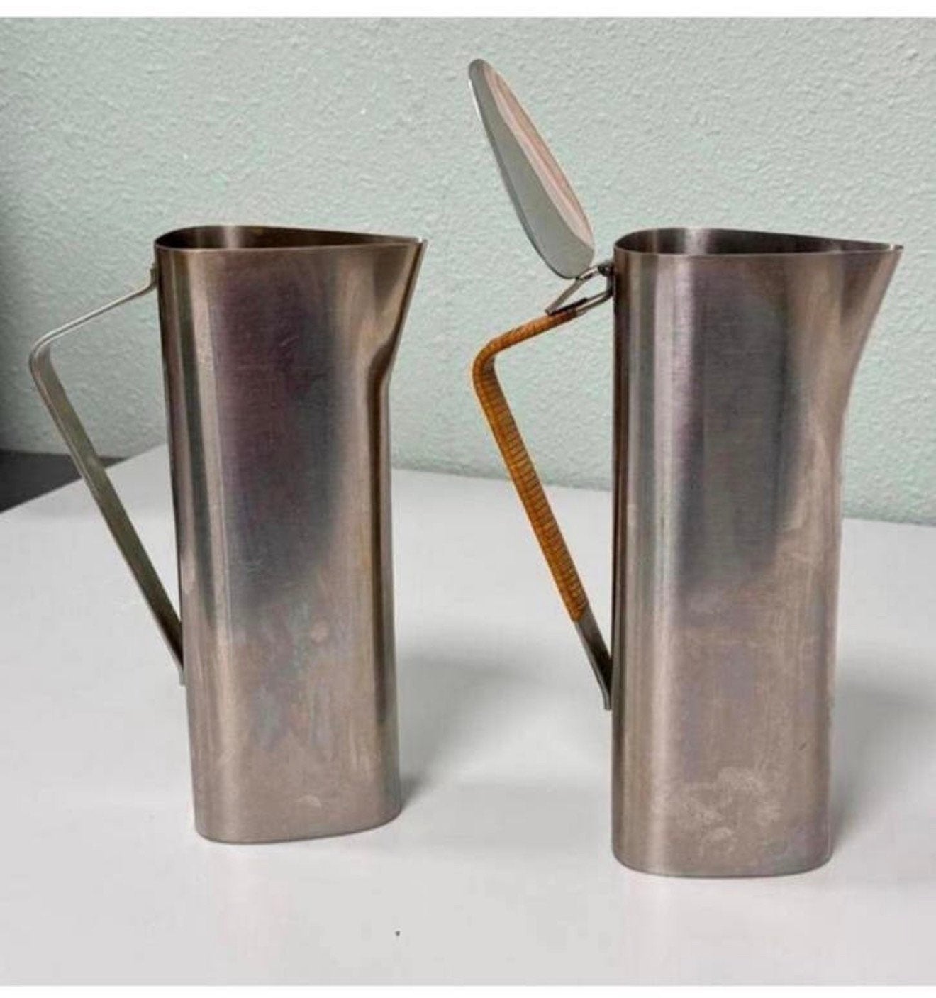 1950-1960 lundtofte denmark zeldzaam coffee milk jug kan set, Ophalen of Verzenden