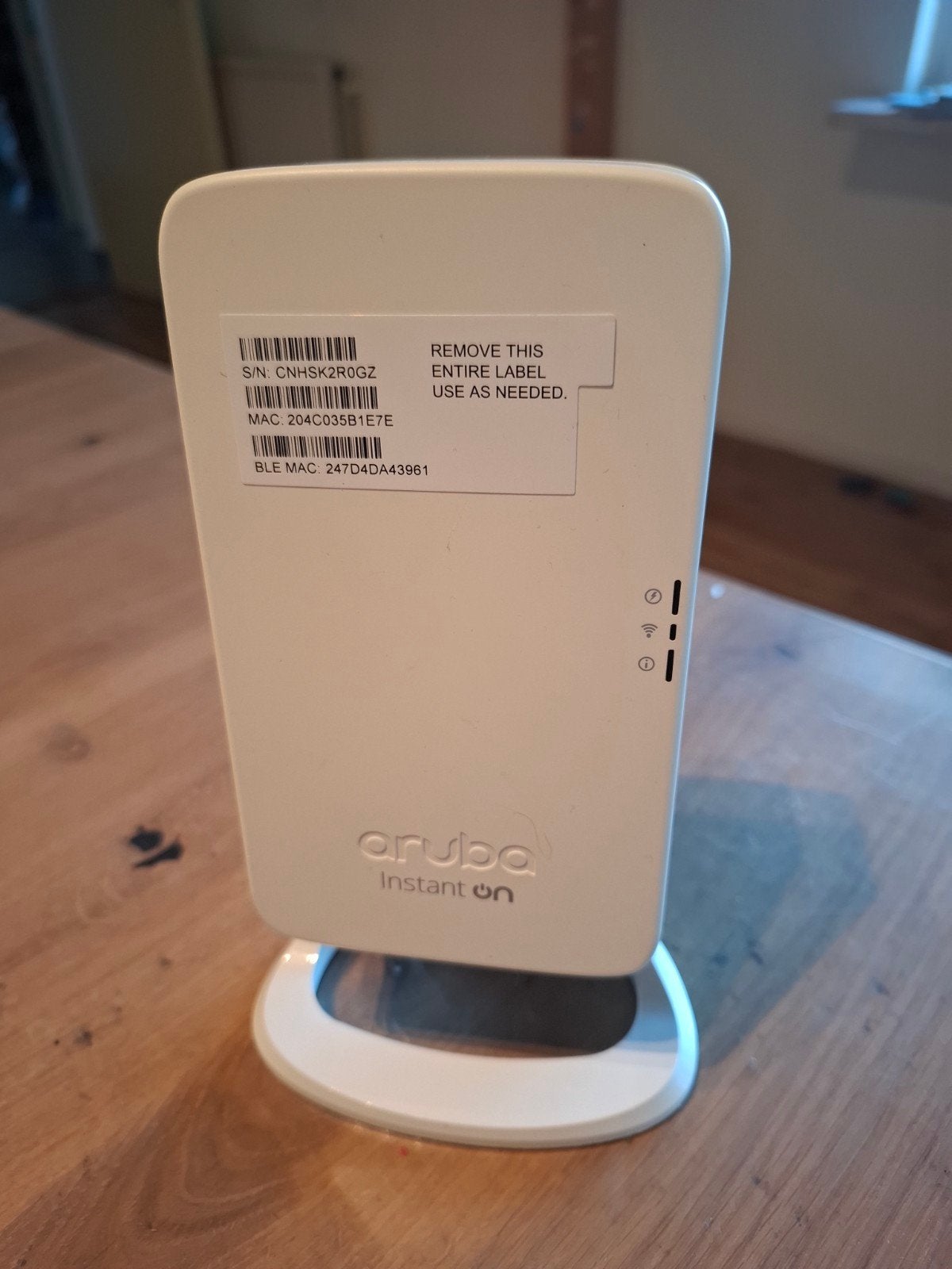 Aruba AP-11D Instant On Access Point - Compact & Krachtig, Computers en Software, Ophalen of Verzenden, Zo goed als nieuw, Aruba
