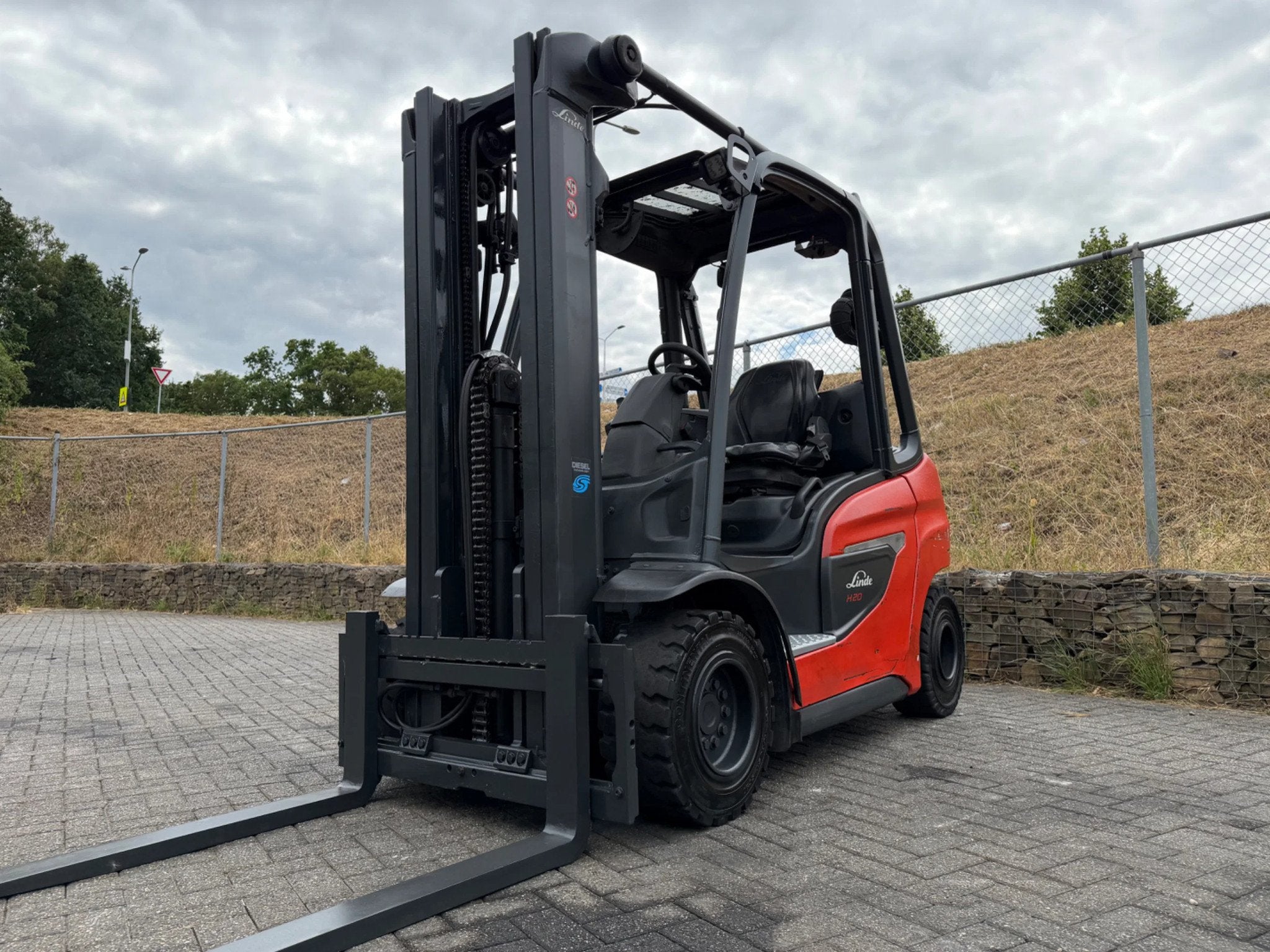 Linde H20D-01/600 TPX Freelift Sideshift (bj 2023), 2000 tot 3000 kg, Diesel, Heftruck, Linde