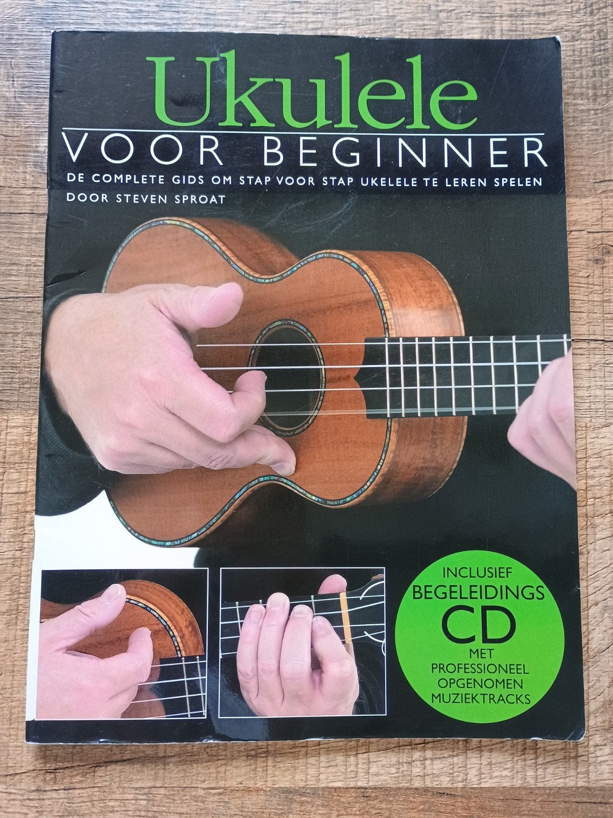 Ukelele lesboek -  inclusief CD, Ophalen of Verzenden, Gebruikt, Les of Cursus, Overige genres