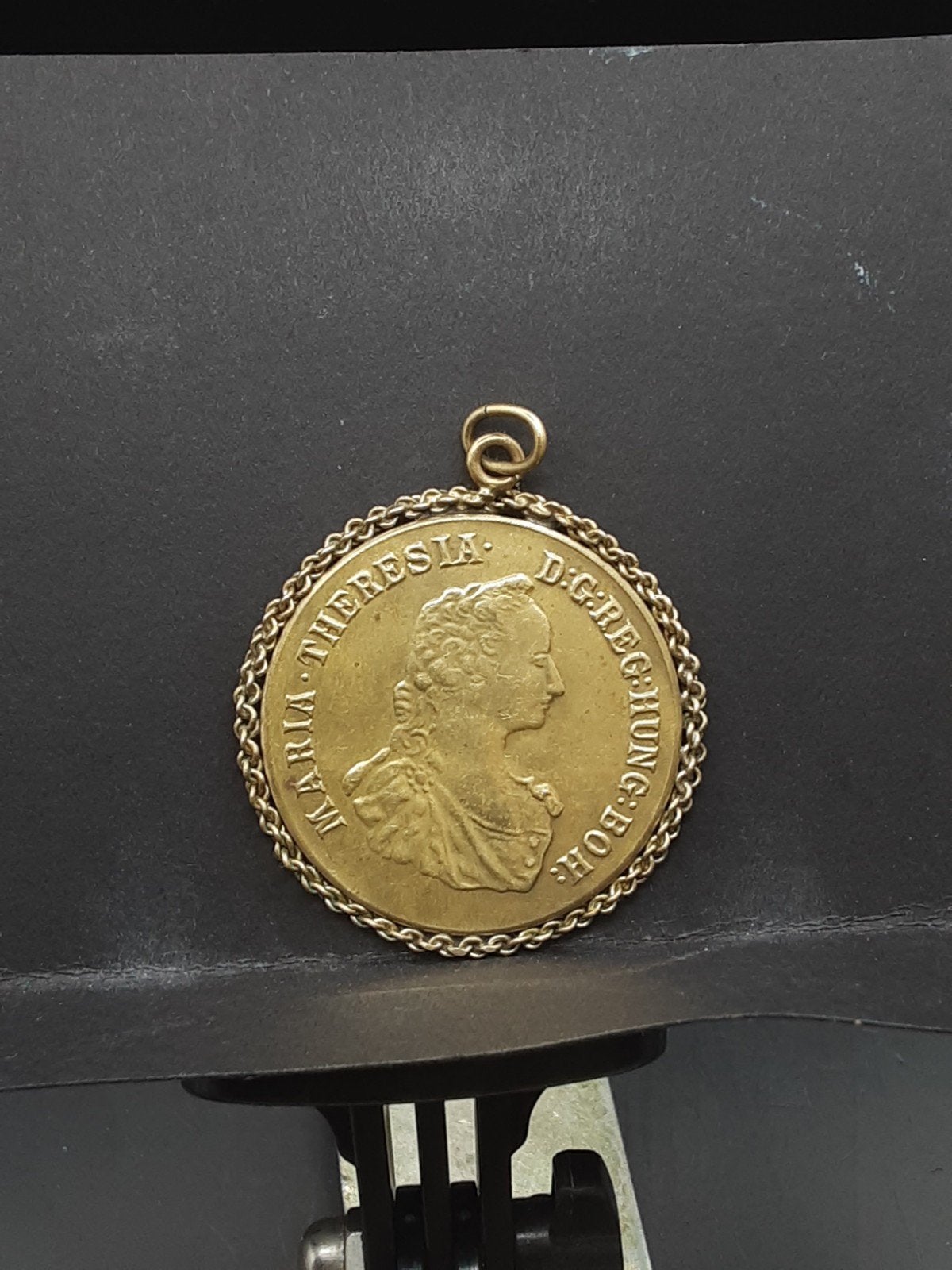 Medaille/hanger Maria Theresia, Ophalen of Verzenden, Overige materialen, Buitenland