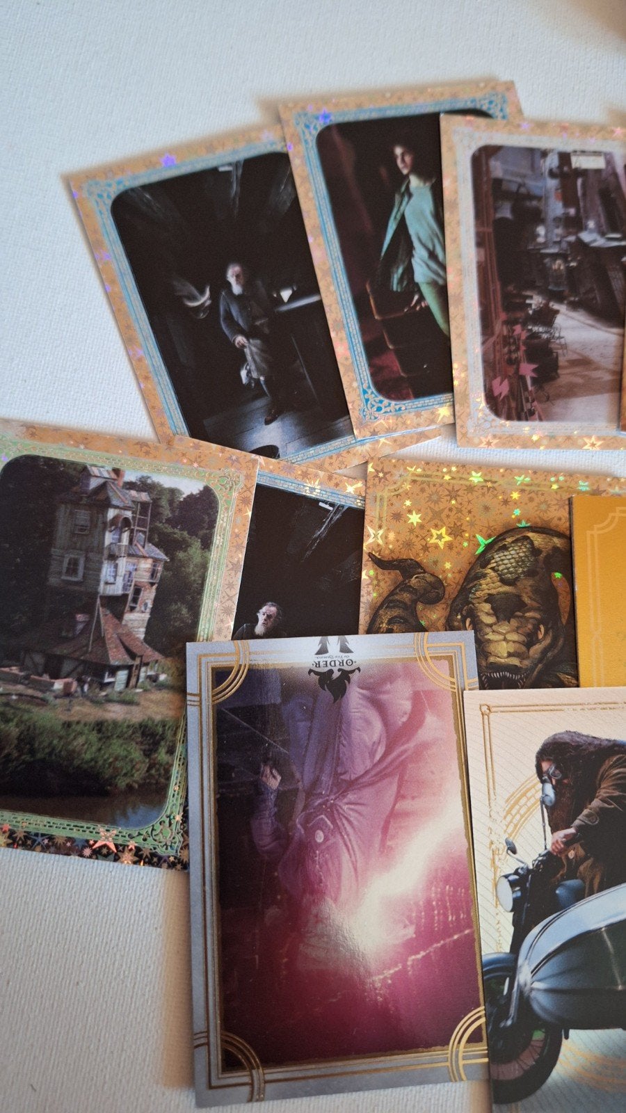 Harry Potter verzamelkaarten - incl. 1 Limited Edition, Ophalen of Verzenden, Zo goed als nieuw, Overige typen