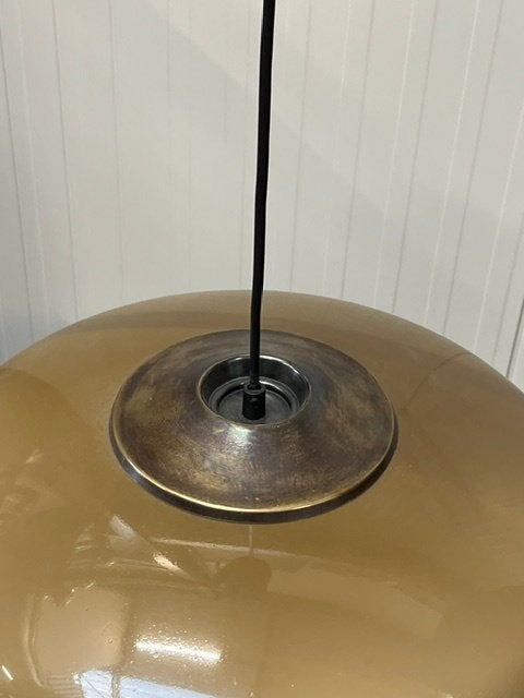Jaren 70 hanglamp vintage pendant lamp retro design, Gebruikt, ., Vintage, Ophalen of Verzenden