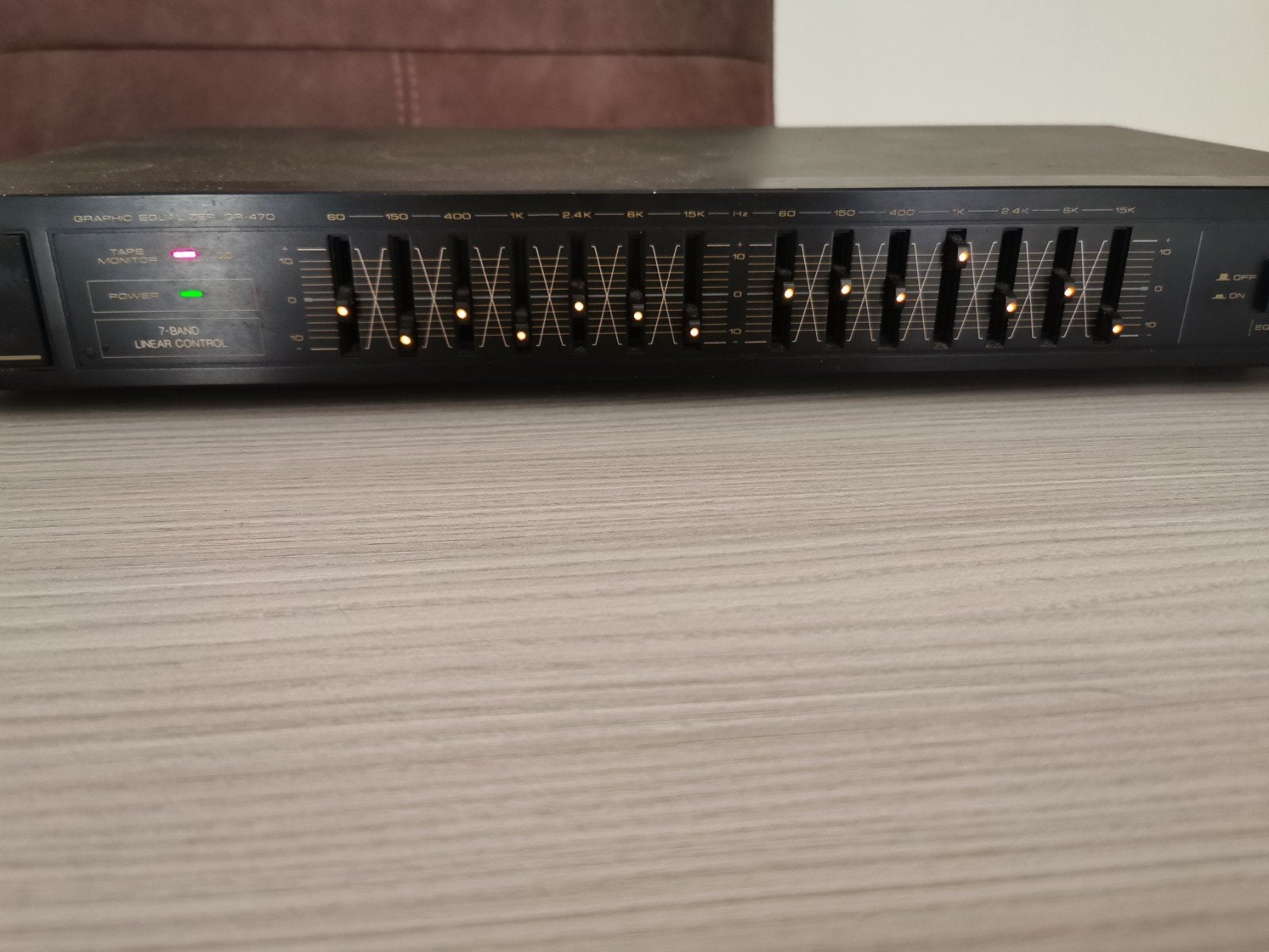 Pioneer GR-470 Grafische Equalizer, Audio, Tv en Foto, Ophalen, Gebruikt, Minder dan 60 watt, Pioneer