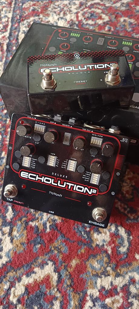 Pigtronic echolution2, Muziek en Instrumenten, Effecten, Zo goed als nieuw, Delay of Echo, Ophalen of Verzenden