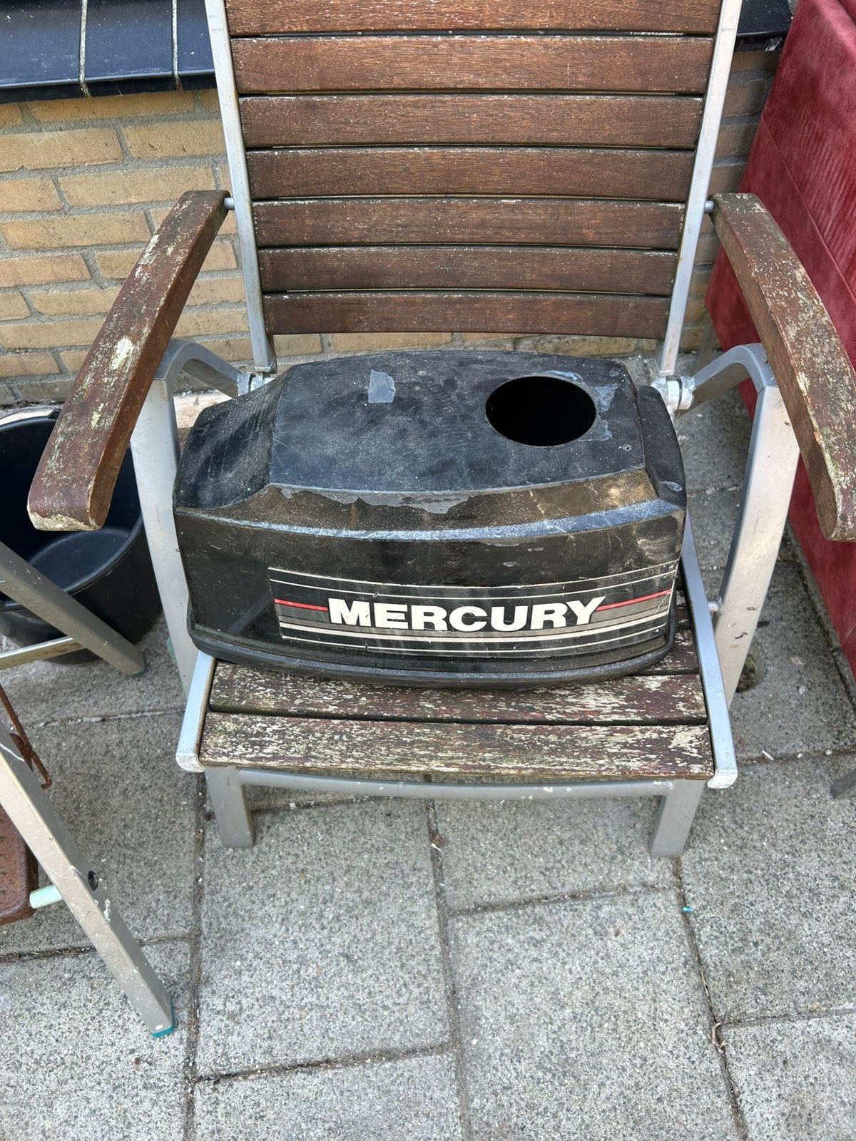 Mercury 4 pk kap, Watersport en Boten, Ophalen of Verzenden, Zo goed als nieuw