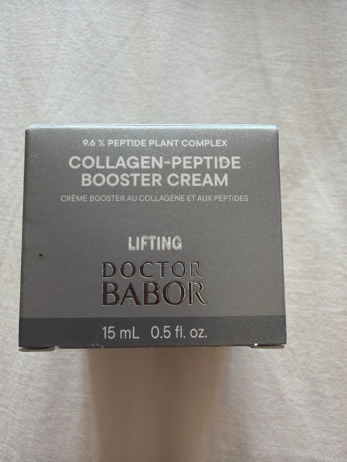 Doctor Babor Collagen-Peptide Booster Cream 15ml, Verzenden, Nieuw, Gehele gezicht, Verzorging