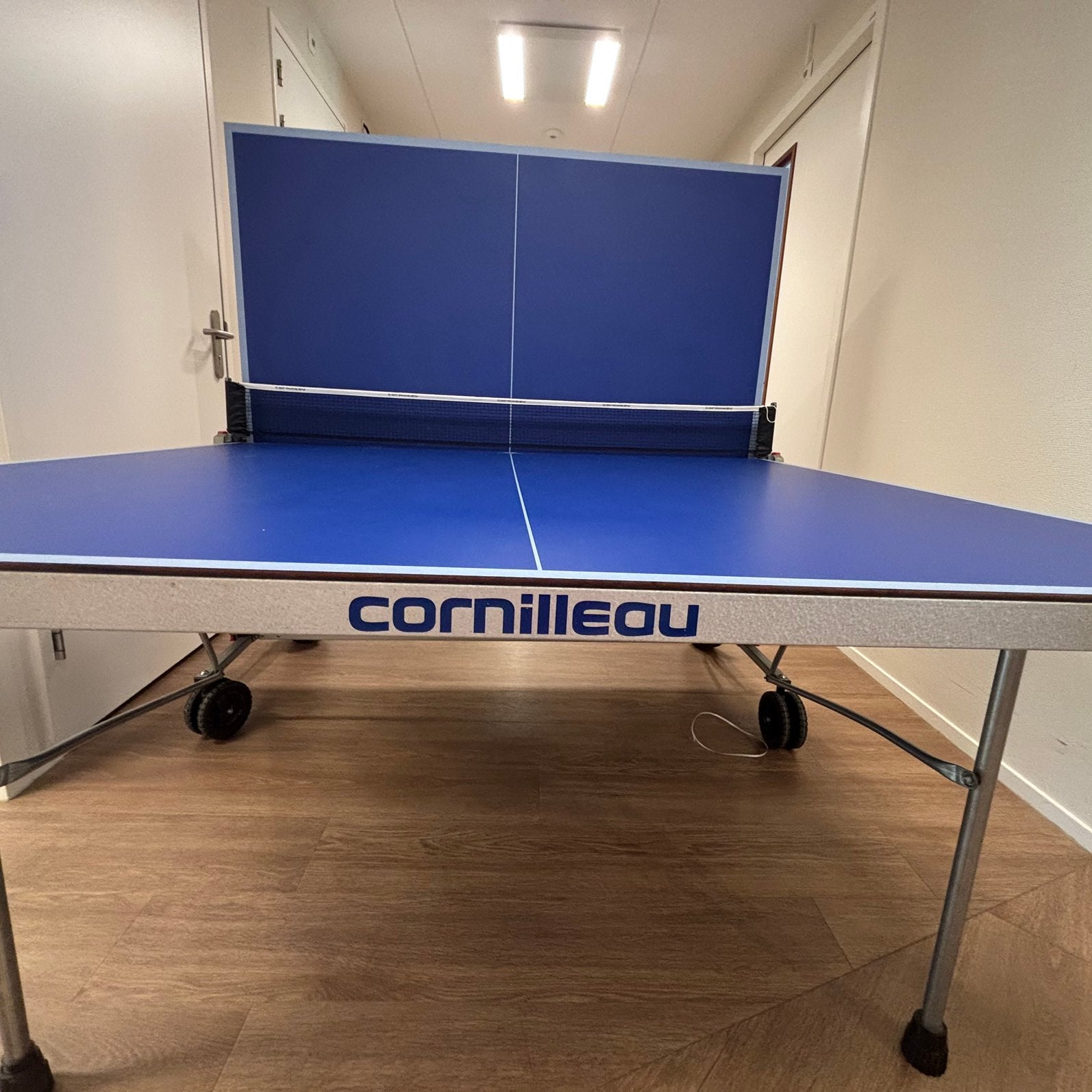 Tafeltennis tafel, Sport en Fitness, Tafeltennis, Ophalen, Zo goed als nieuw, Tafel Outdoor