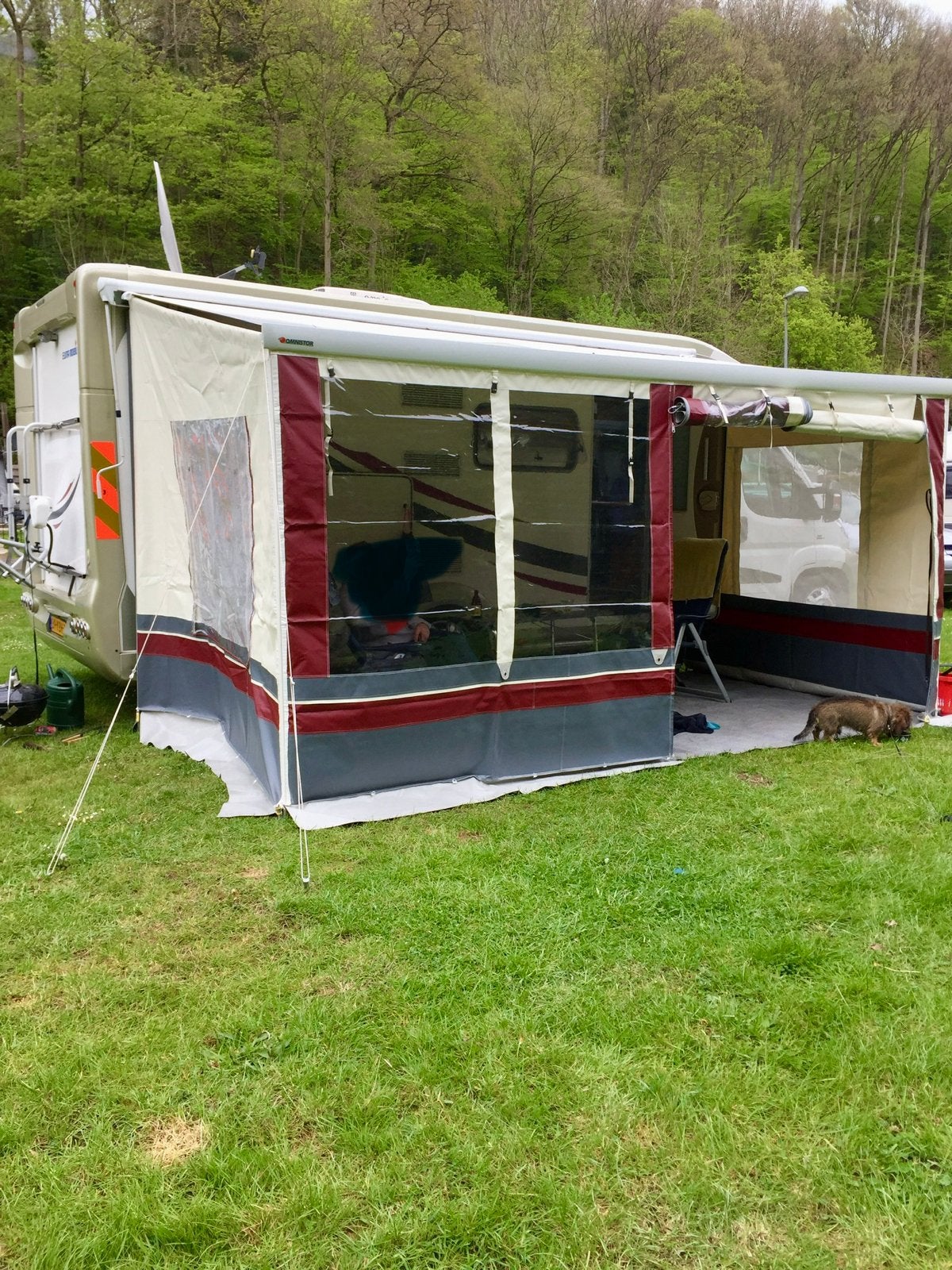 Luifel met zijwanden voor camper of caravan, Ophalen, Nieuw