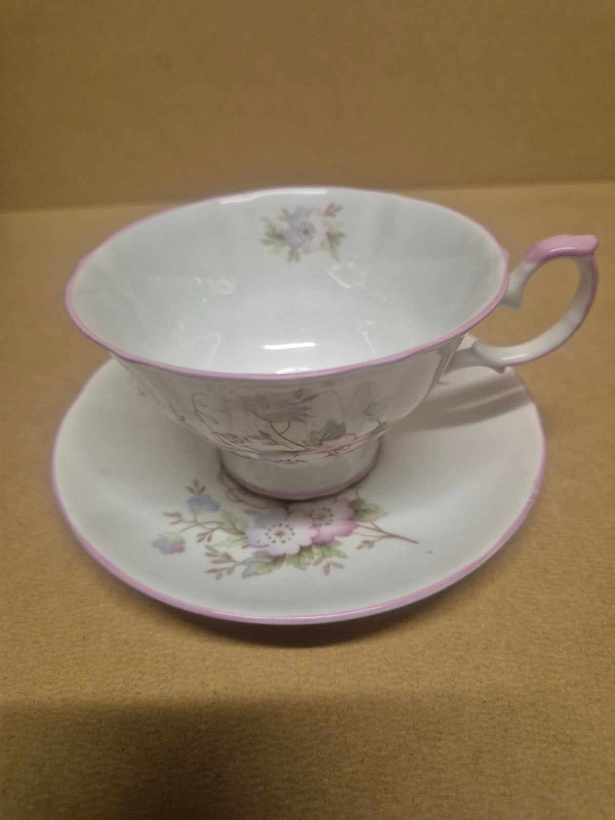 Springfield bone china porselein, Ophalen of Verzenden, Zo goed als nieuw, Porselein, Kop en/of schotel