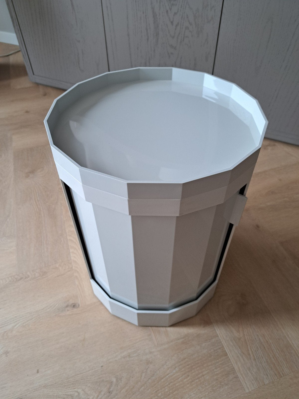 HAY Facet kast, misty grey, design Stefan Scholten, Huis en Inrichting, Kunststof, Minder dan 45 cm, Ophalen of Verzenden, Zo goed als nieuw