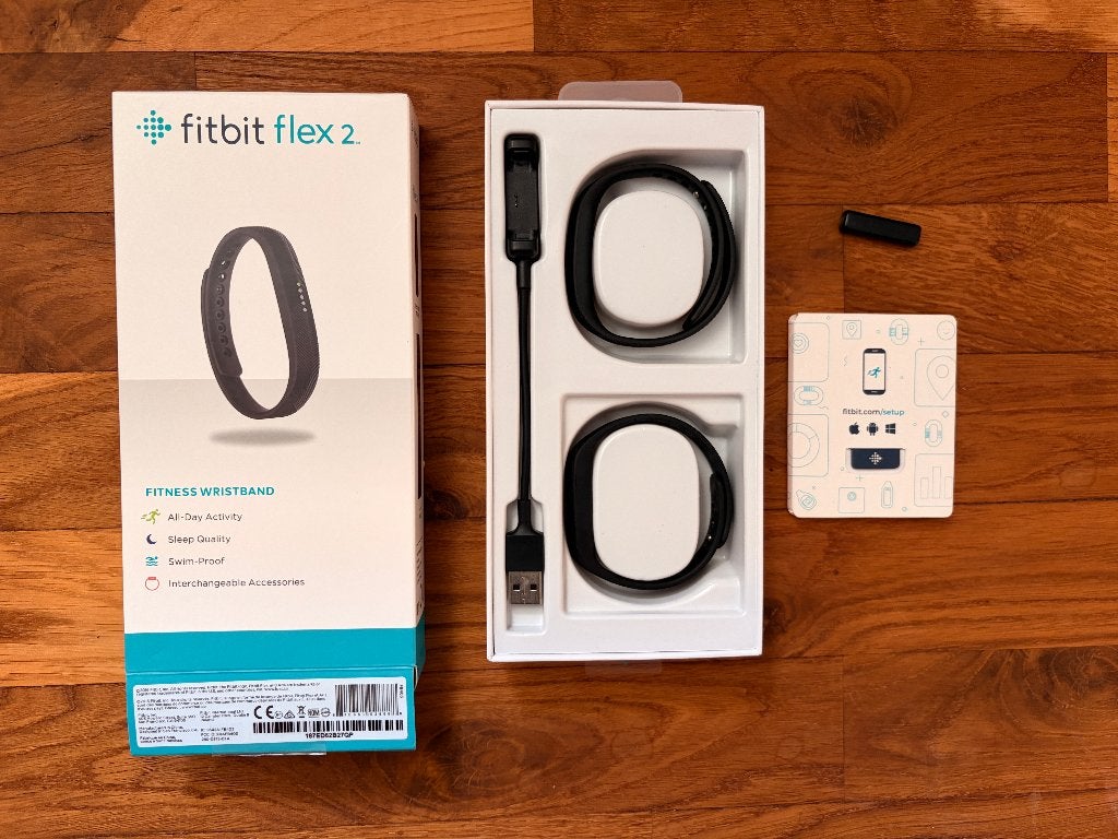 Fitbit Flex 2 activity tracker, Sieraden, Tassen en Uiterlijk, Activity trackers, Zwart, Ophalen of Verzenden, Zo goed als nieuw