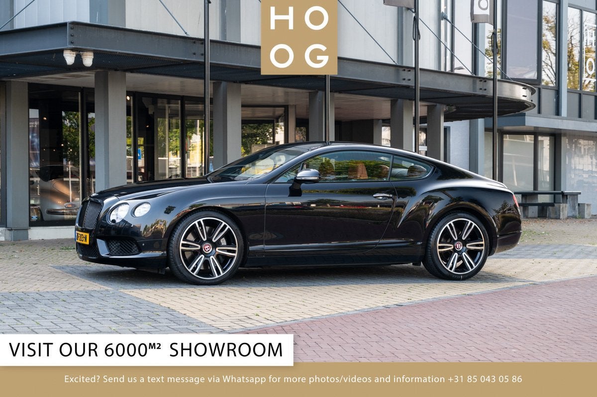 Bentley Continental GT 4.0 V8 Mulliner (bj 2012, automaat), Auto's, Euro 5, 8 cilinders, Zwart, 3993 cc