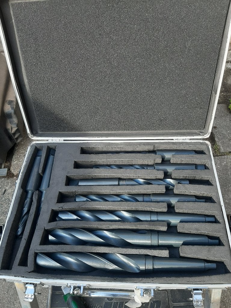 Set metaalboren 12 tm 30mm Morse conus 3, nieuw, ongebruikt!, Ophalen of Verzenden, Nieuw, Metaaldraaibank