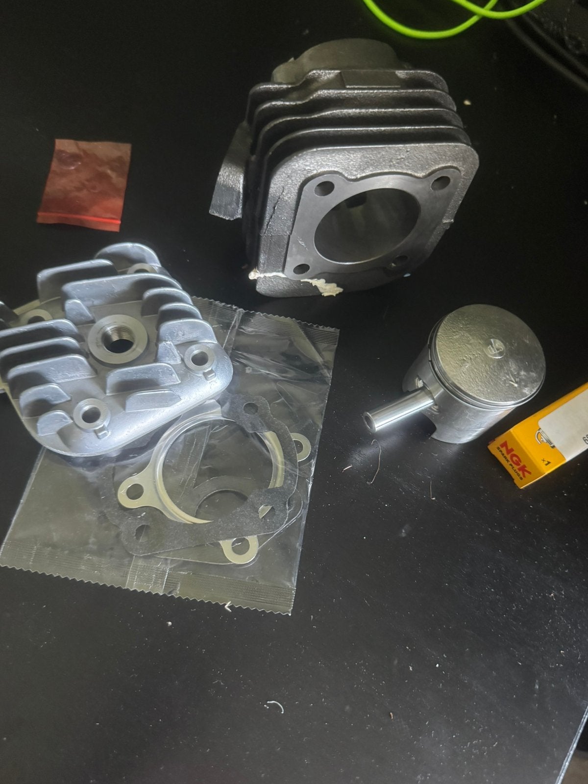 70cc cilinder, Ophalen, Zo goed als nieuw, Cilinder