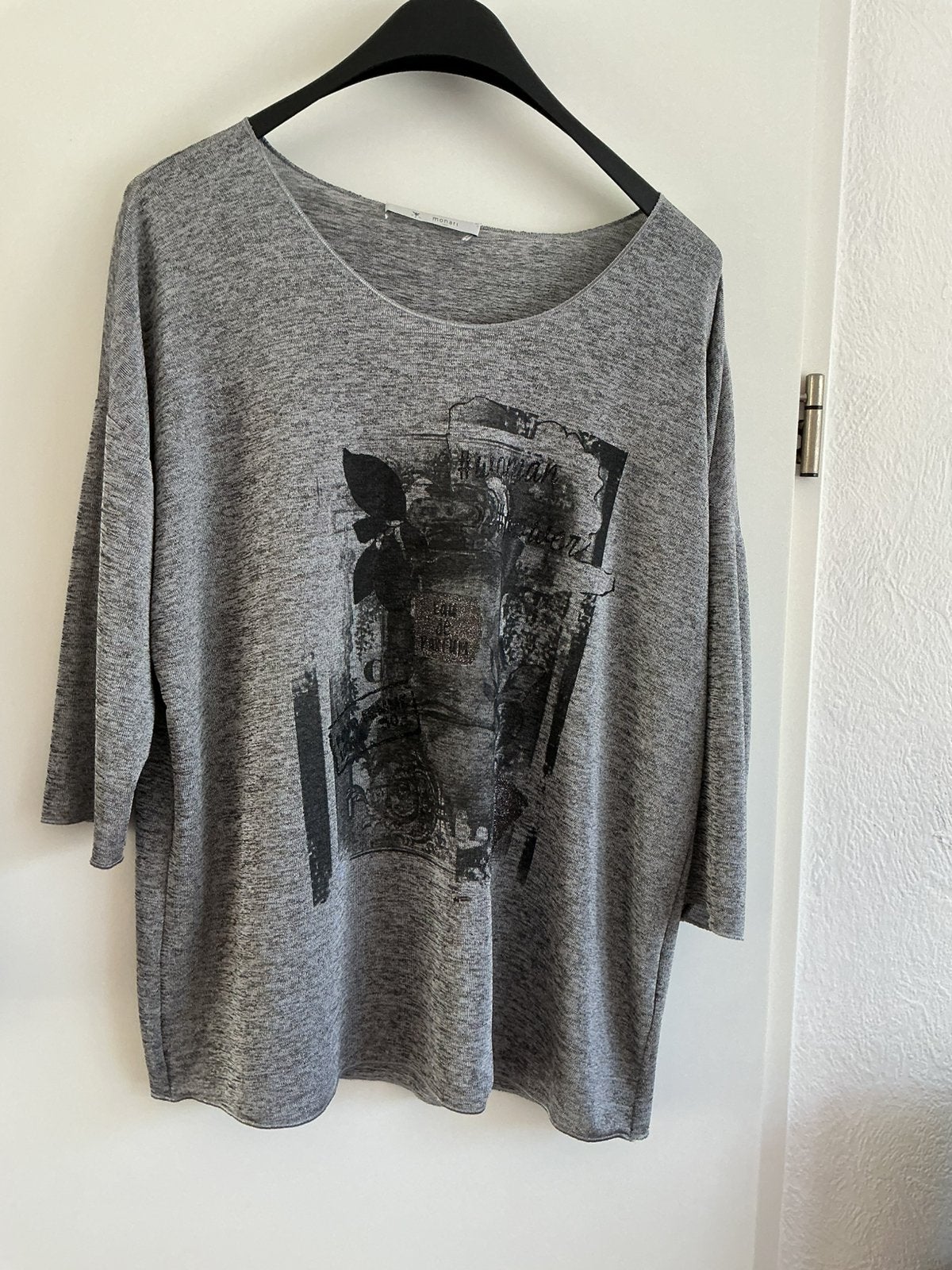 Monari dun zomer shirt mt 44, Kleding | Dames, Maat 46/48 (XL) of groter, Ophalen of Verzenden, Zo goed als nieuw, Korte mouw