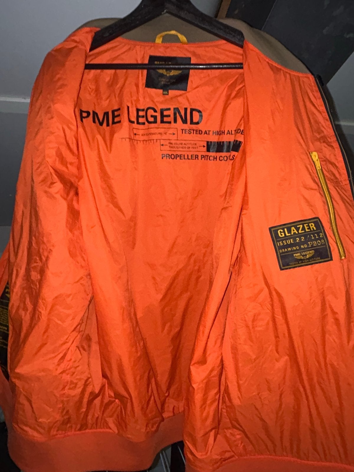 Foto 4 van PME Legend Glazer Bomberjack - Maat XXXL