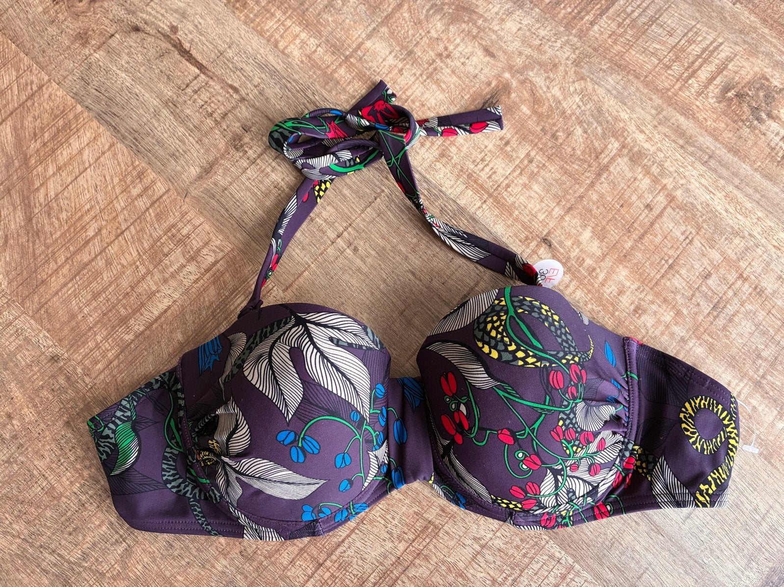 Livera Swimwear Bikini top 36E/F - Nieuw met kaartje, Ophalen of Verzenden, Nieuw, Paars, Bikini