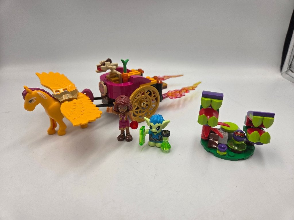 Lego Elves 41186 Azari & the Goblin Forest Escape, Lego, Ophalen of Verzenden, Zo goed als nieuw, Complete set