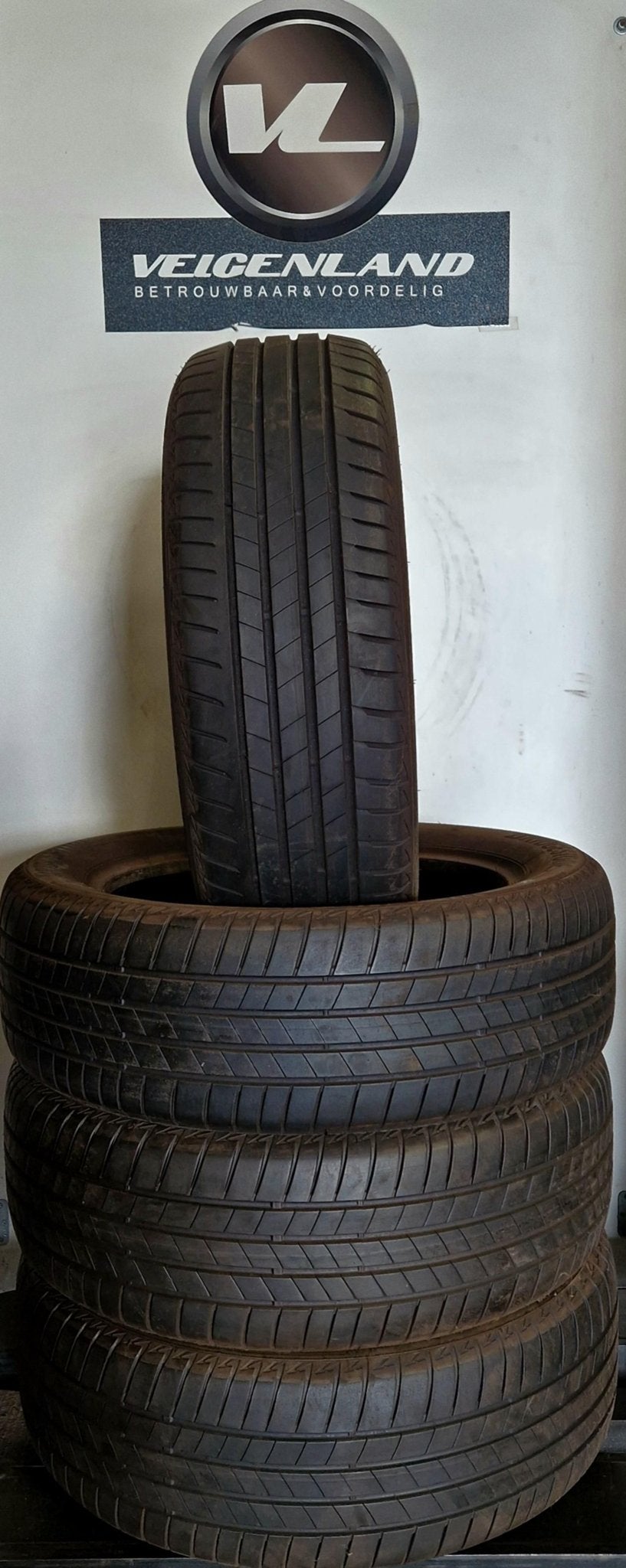 Bridgestone Turanza T005 225-55-19  2255519  225/55R19, Auto-onderdelen, 19 inch, Gebruikt, -, -