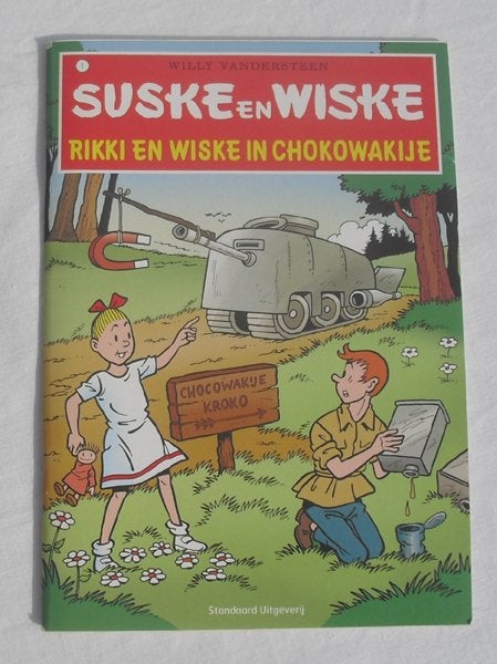 SUSKE en WISKE - Rikki en Wiske in Chocowakije, Boeken, Willy Vandersteen, Eén stripboek, Nieuw, Ophalen of Verzenden