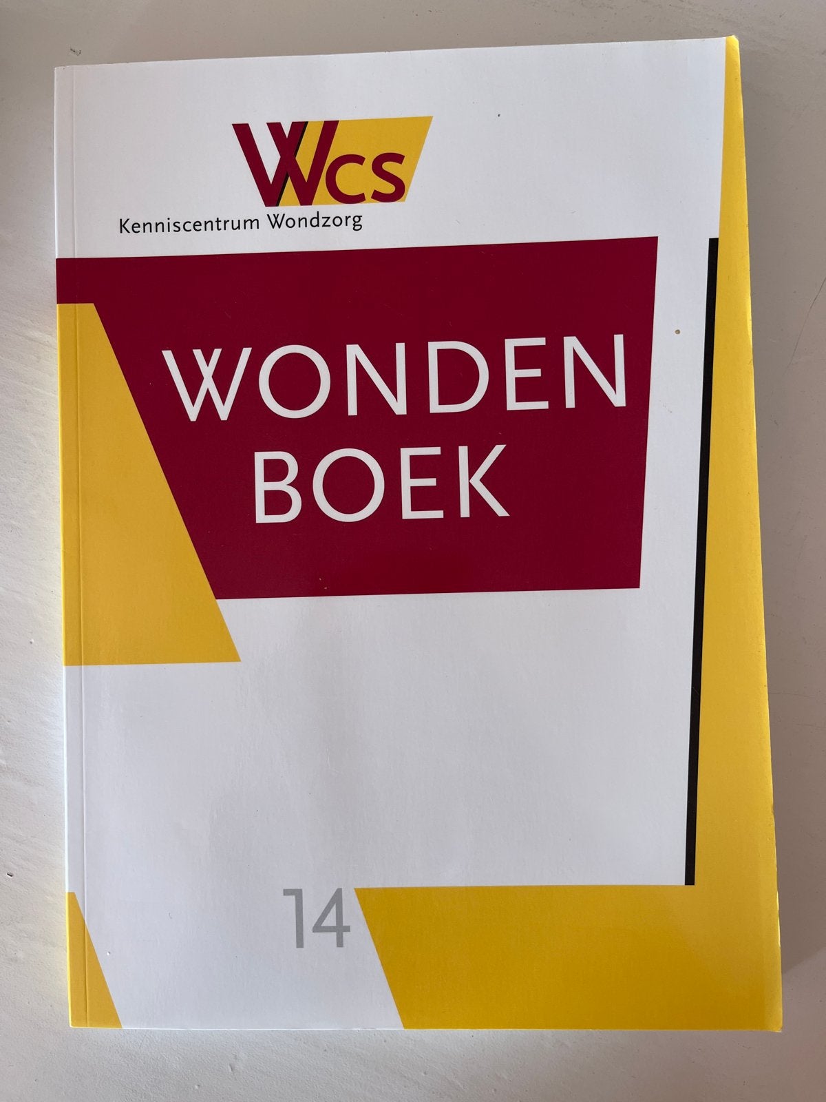 WCS Wondenboek 14 - Kenniscentrum Wondzorg, Boeken, Ophalen of Verzenden, Beta, Nieuw, HBO