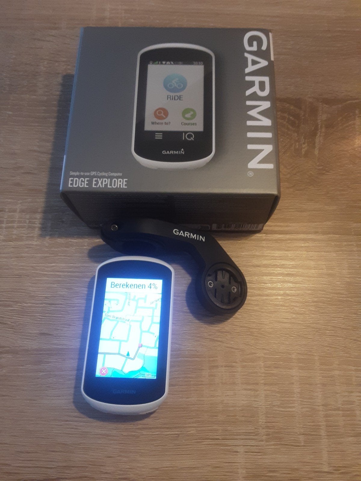 fietsnavigatie, Fietsen en Brommers, Fietsaccessoires | Fietscomputers, Ophalen of Verzenden, GPS, Gebruikt