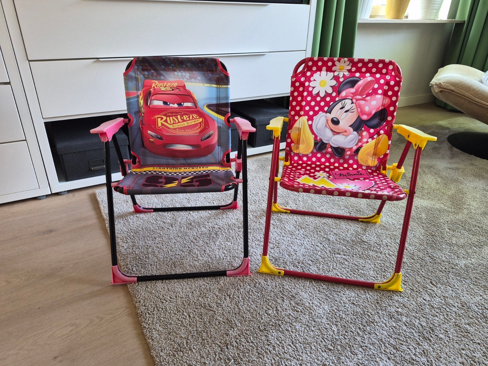 2 camping klap stoeltjes, Caravans en Kamperen, Ophalen