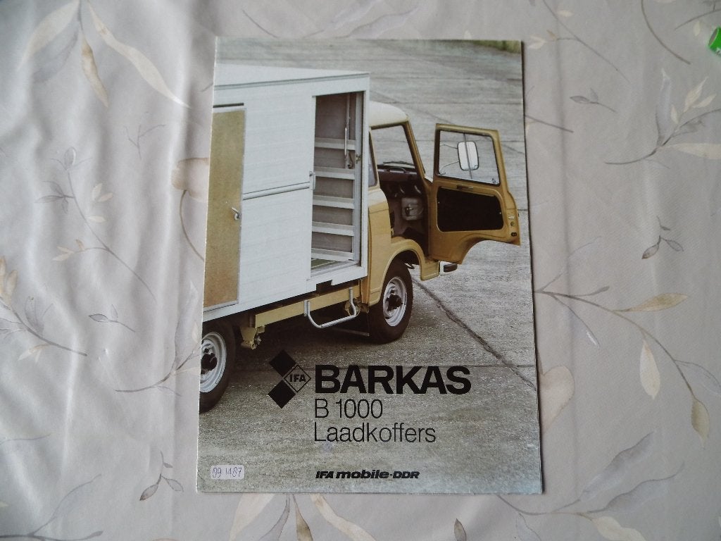 Barkas B1000 laadkoffers 1989, Verzenden, Zo goed als nieuw, Overige merken