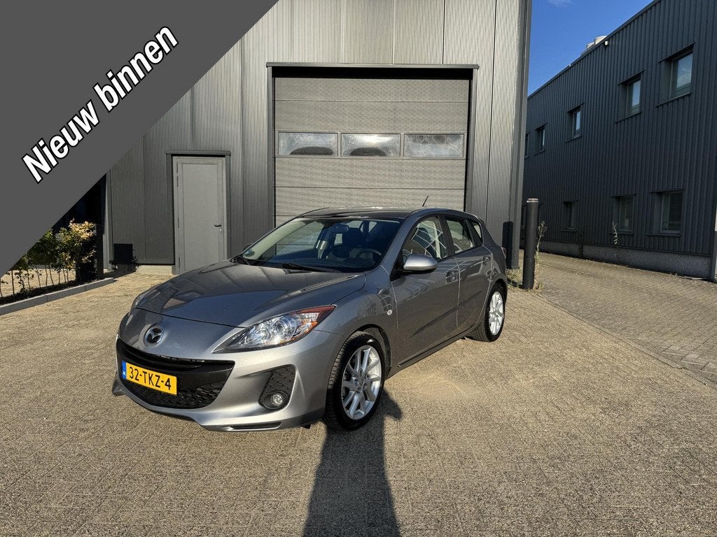 Mazda 3 1.6 Navigator, Auto's, Mazda, Voorwielaandrijving, Stof, Gebruikt, Zwart