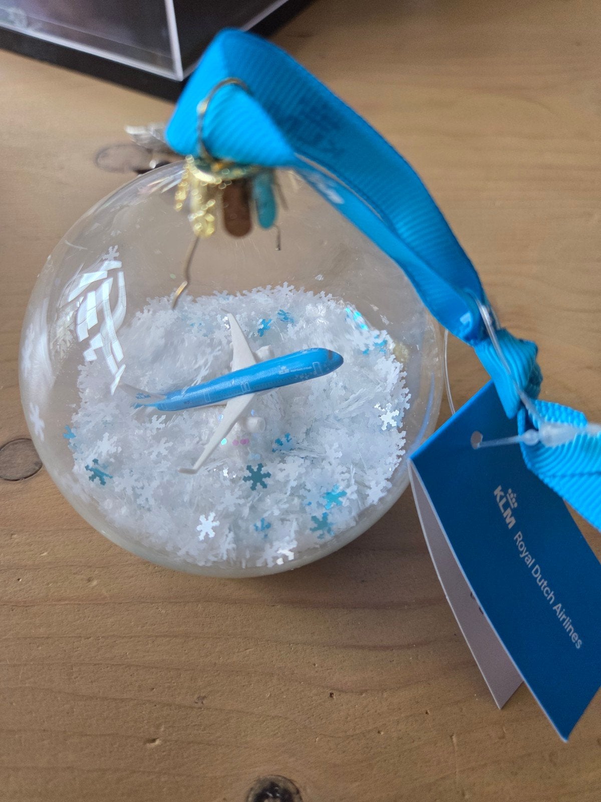 klm kerstbal, Ophalen of Verzenden, Nieuw
