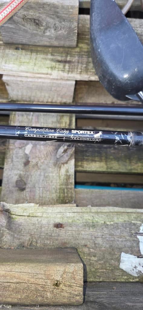 Sportex Competition Carp Carbon Fibre Werphengel (3 stuks), Watersport en Boten, Hengelsport | Karpervissen, Ophalen, Gebruikt