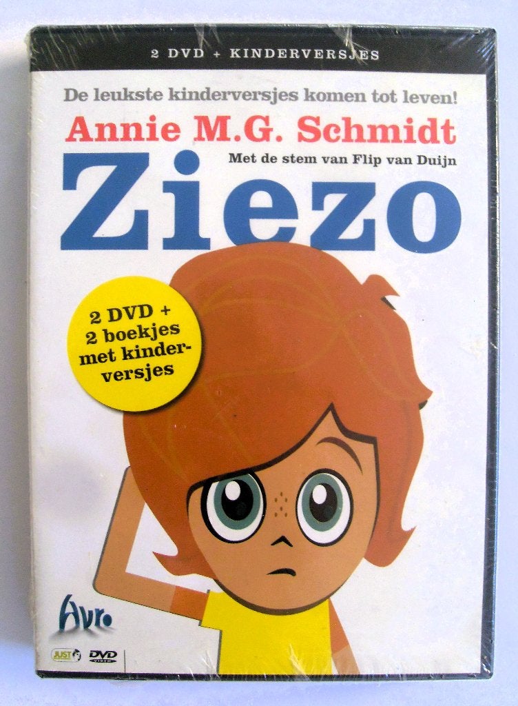 Ziezo (originele dvd's) Annie MG Schmidt - NIEUW !!!, Europees, Tekenfilm, Alle leeftijden, Nieuw in verpakking