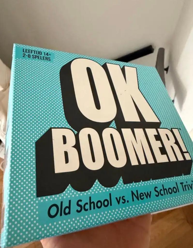 Ok boomer, Ophalen, Zo goed als nieuw